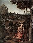 Joachim Patenier Rocky Landscape with Saint Jerome painting